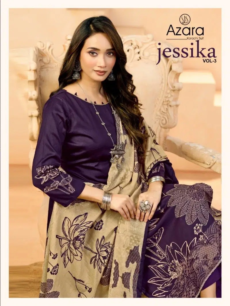 Radhika Azara Jessika Vol 3 Printed Dress Material Collection