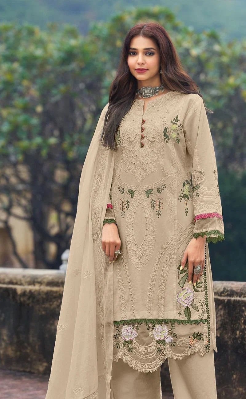 Elan E 49 A To D Cambric Cotton Festive Pakistani Readymade Suits