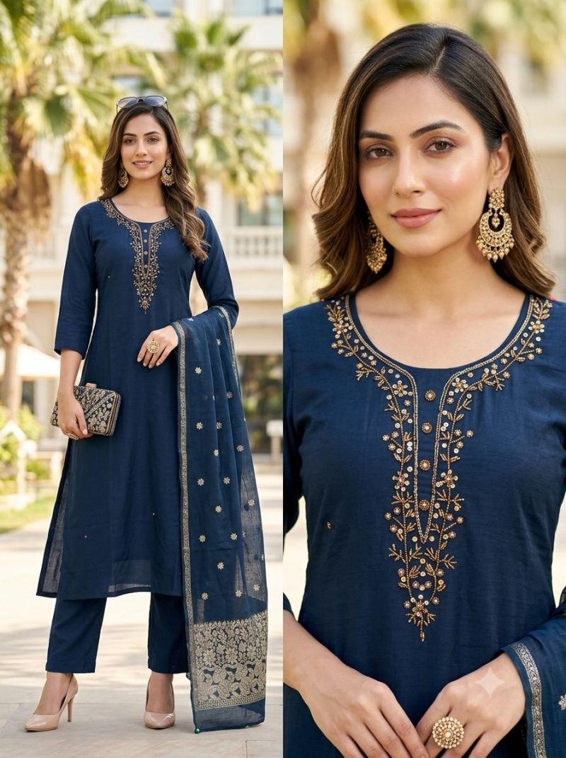 Reshama Vol 2 Handworked Kurti Set With Dupatta Collection