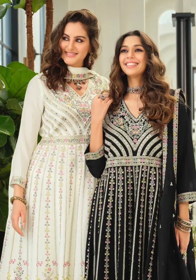 Barbie 1748 Chinon Embroidery Salwar Kameez Collection
