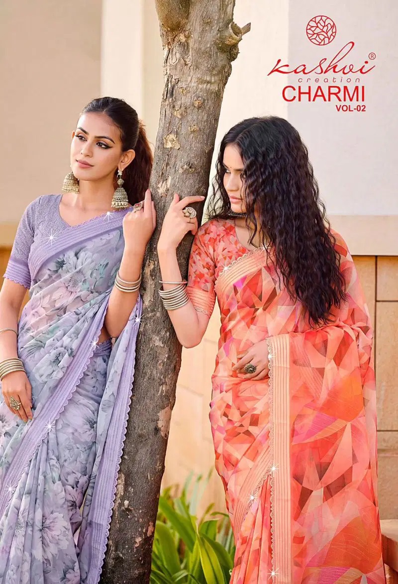 Kashvi Charmi Vol 2 Casual Wear Printed Saree Collection