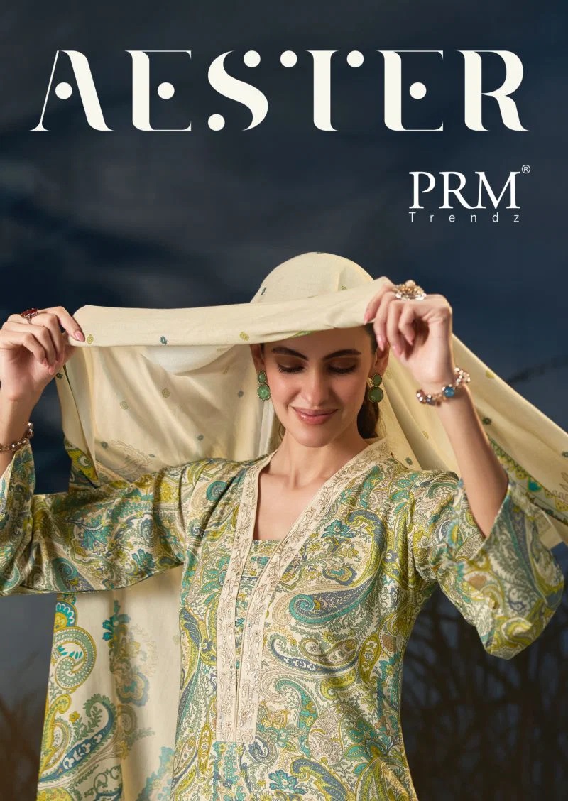 Prm Aester Viscose Pashmina Digital Printed Salwar Kameez Collection