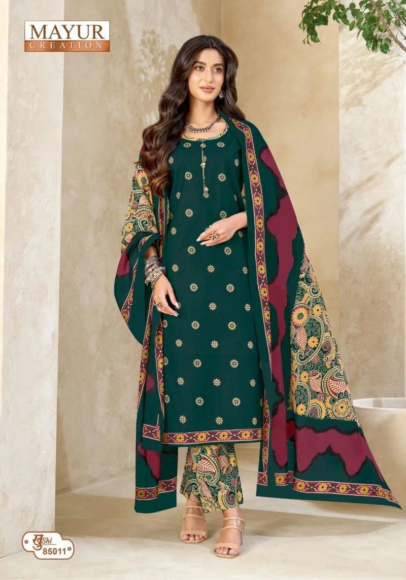 Mayur Khushi Vol 85 Cotton Dress Material Collection