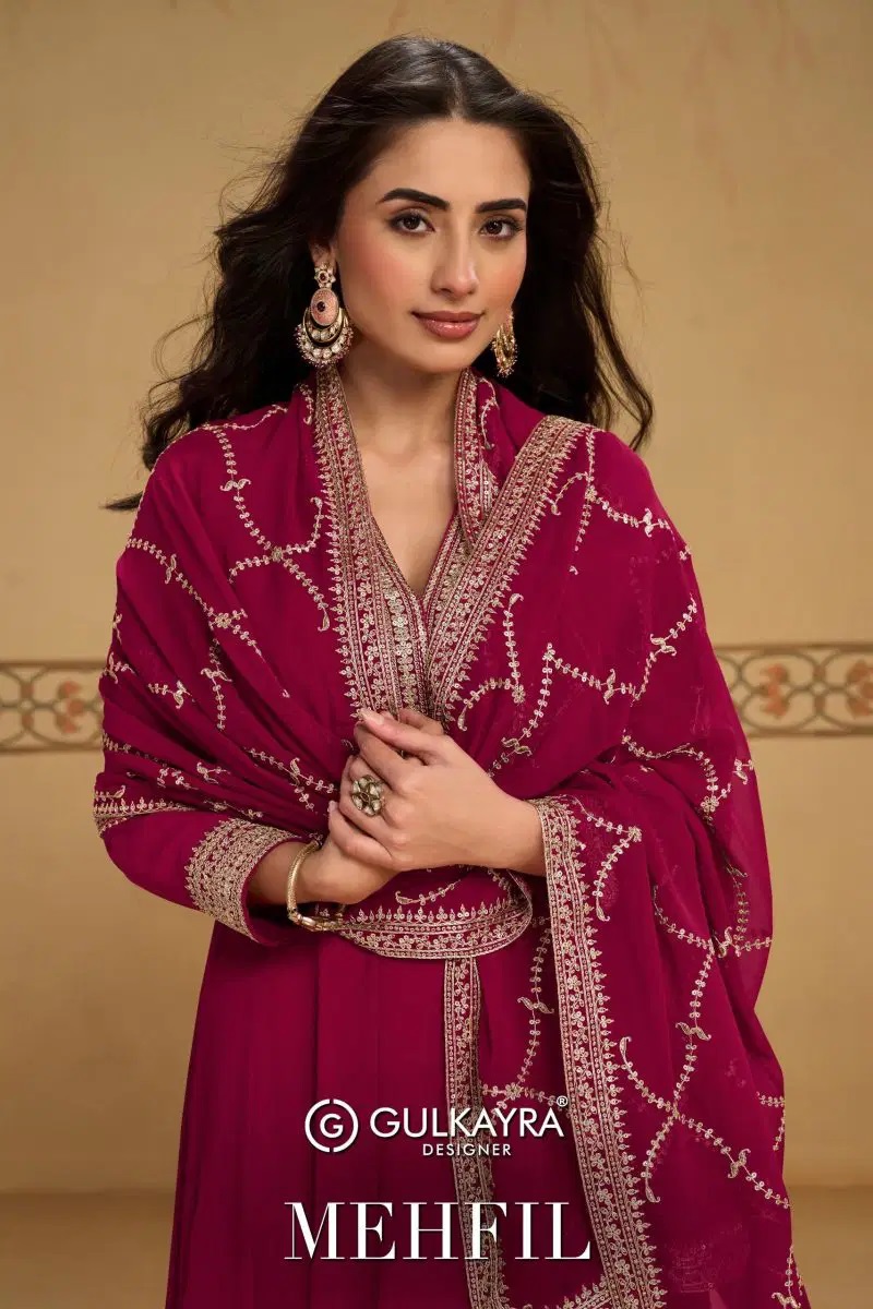 Gulkayra Mehfil Embroidered Designer Anarkali Suits Collection