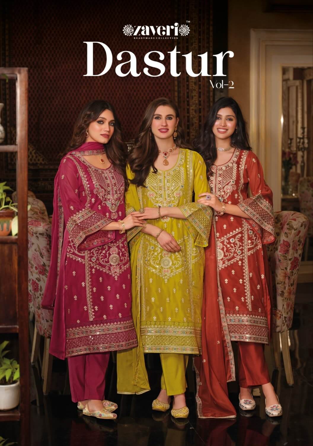 Zaveri Dastur Vol 2 Embroidered Salwar Kameez Collection