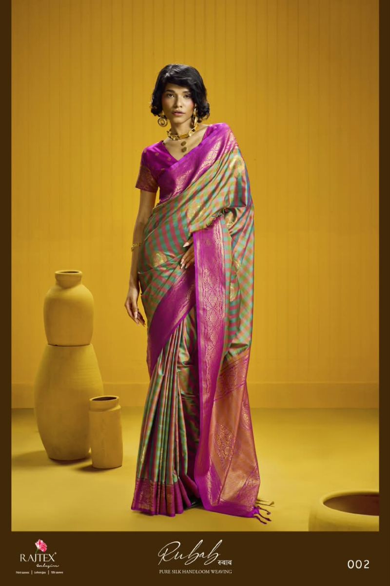 Rajtex Rubab Pure Silk Handloom Saree Collection