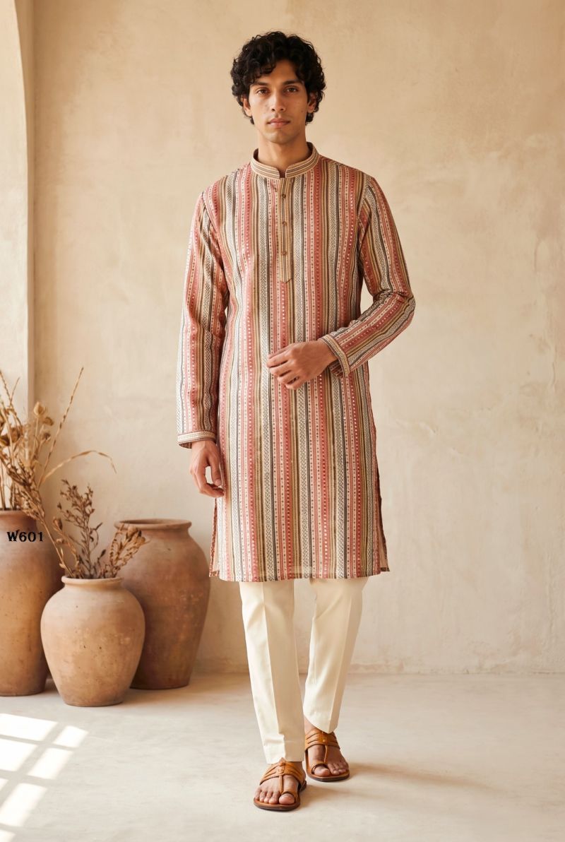 Outluk Wedding 60 Silk Embroidery Festival Mens Kurta With Bottom