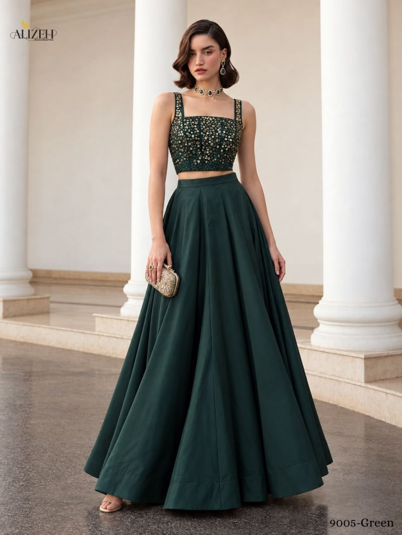 Alizeh Series 9005 Silk Party Wear Lehenga Choli Collection