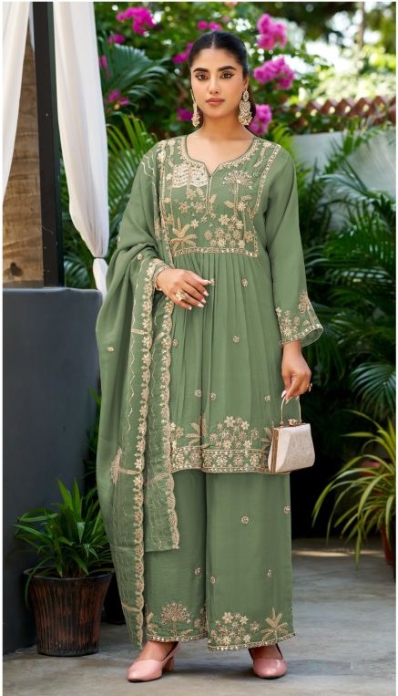 Deepsy D 3575 A To D Viscose Beads Work Salwar Kameez