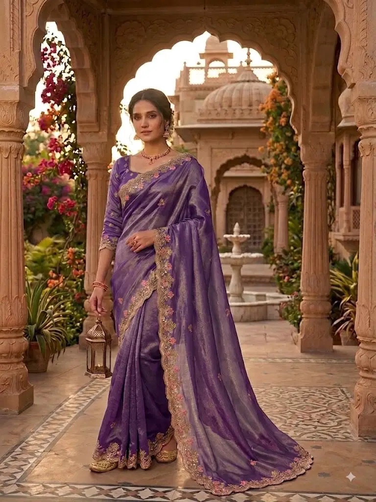 Sw Kanishka Vol 1 Nc Moss Embroidered Saree Collection