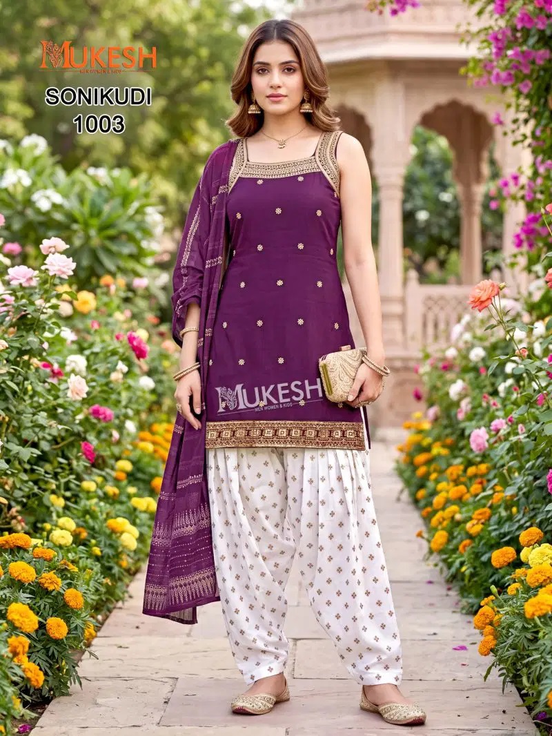 Mukesh Sonikudi Vertican Designer Farshi Dress Collection