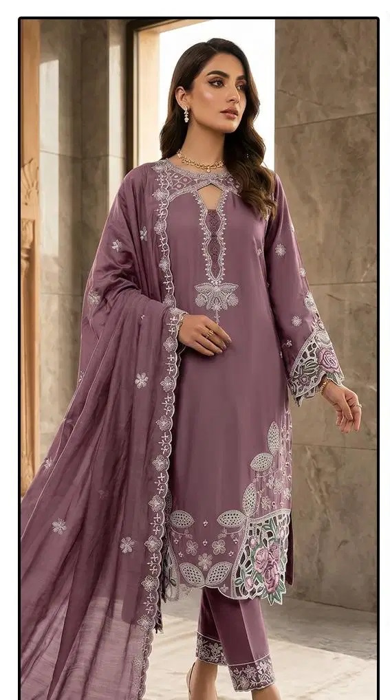 Hoor Tex 994 A To D Embroidered Salwar Kameez Collection