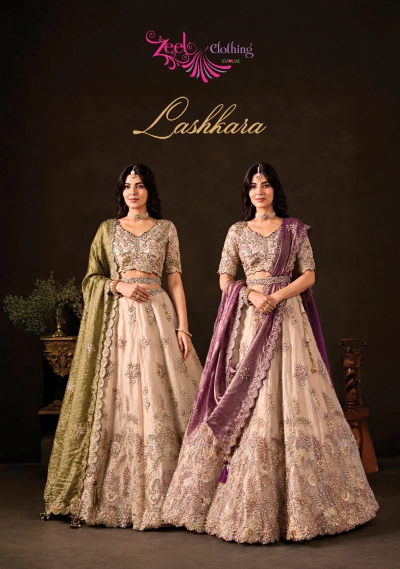 Zeel Lashkara Sequence Work Wedding Lehenga Choli Collection
