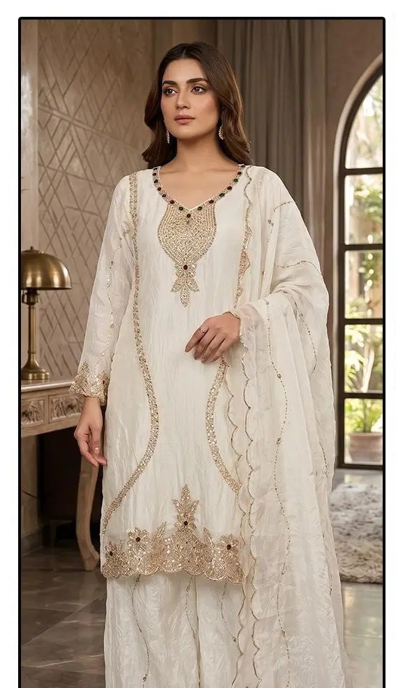 Hoor Tex 996 A To D Embroidered Salwar Kameez Collection