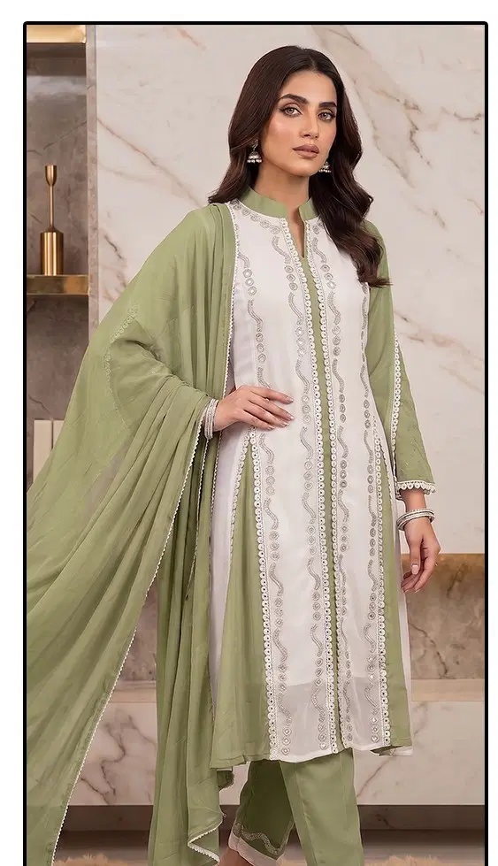 Hoor Tex 1004 A To D Faux Georgette Designer Salwar Kameez