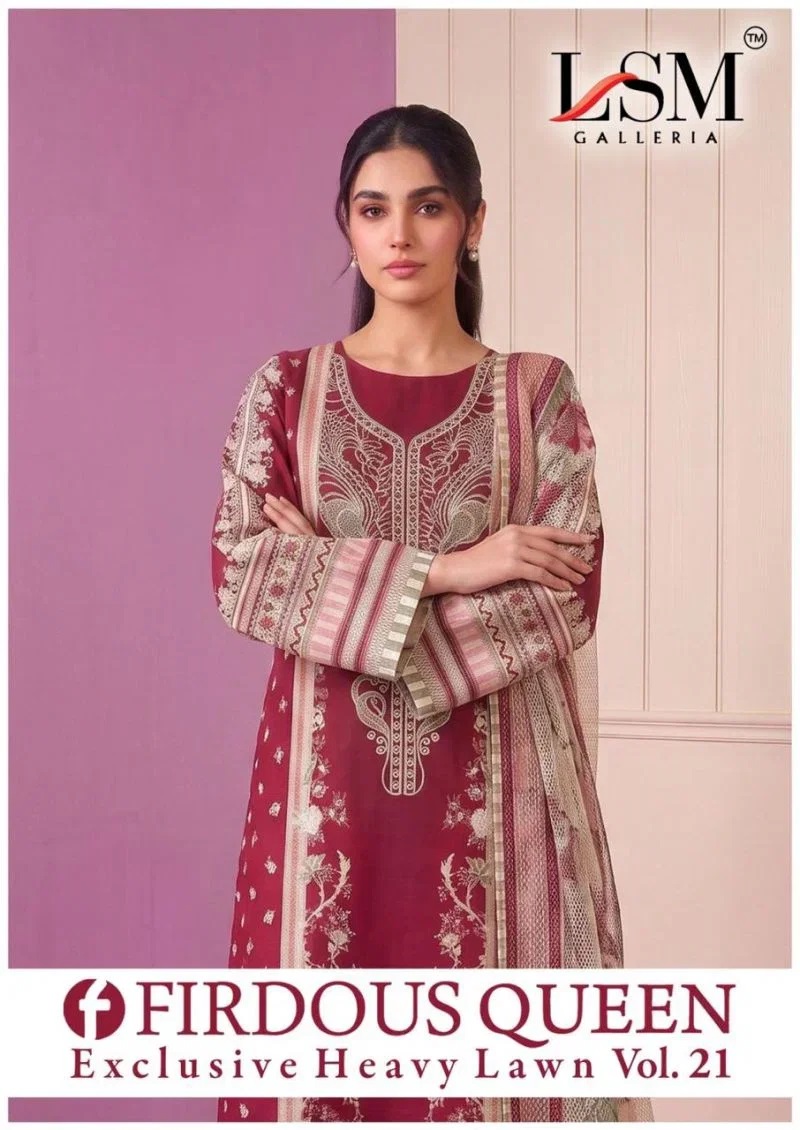 Lsm Firdous Queen Vol 21 Readymade Karachi Pakistani Suits