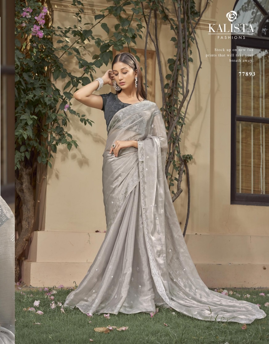 tfh silver screen 27001-27018 series latest designer party wear saree  catalogue manufacturer surat