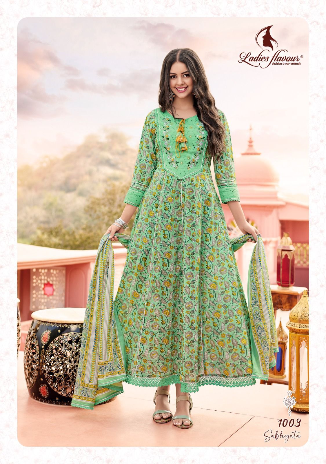 Cotton Ladies Anarkali Kurti at Rs 1134 in Jaipur | ID: 17433032462