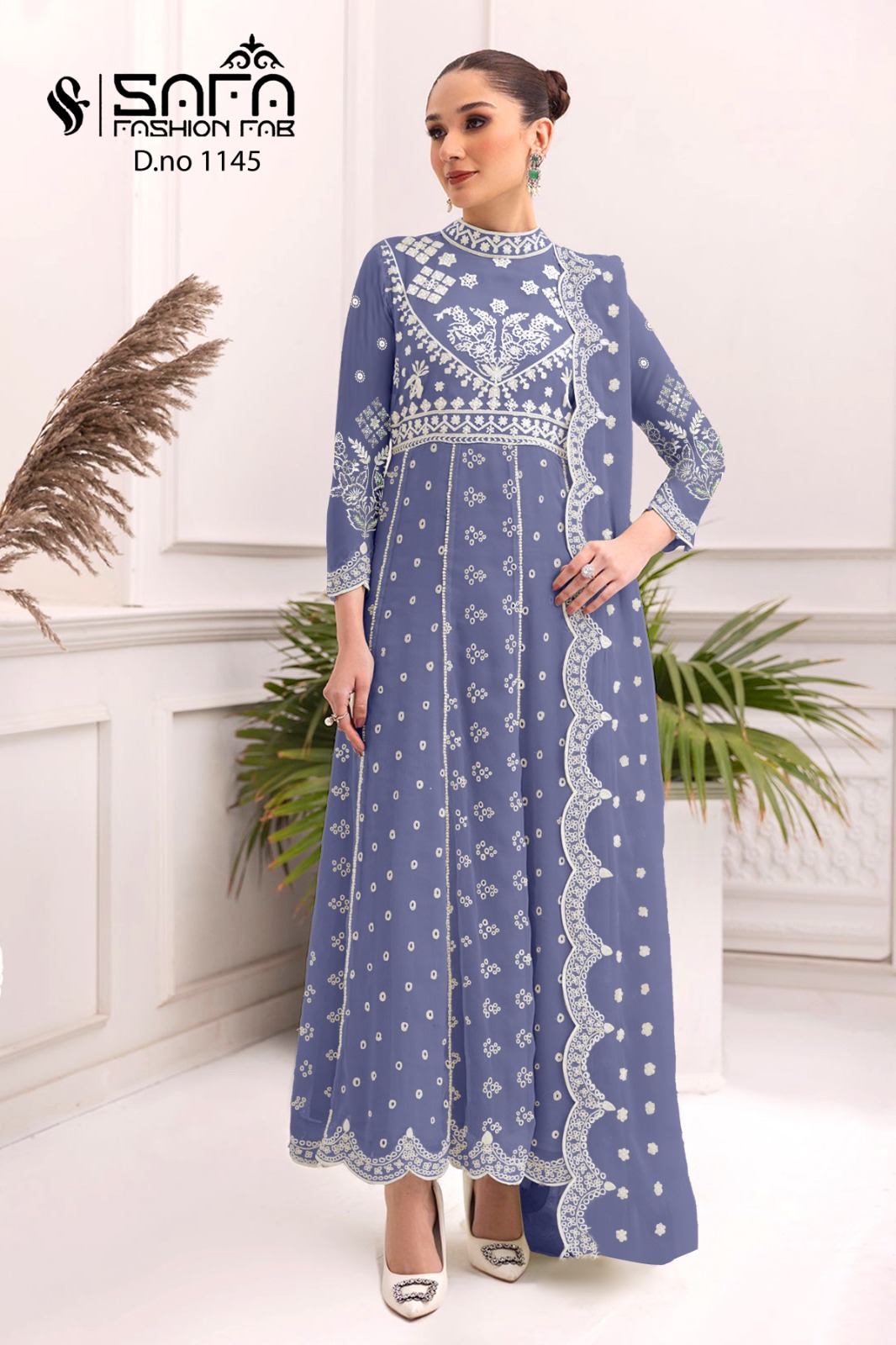 Safa Fashion 1145 Designer Pakistani Ready Made Collection