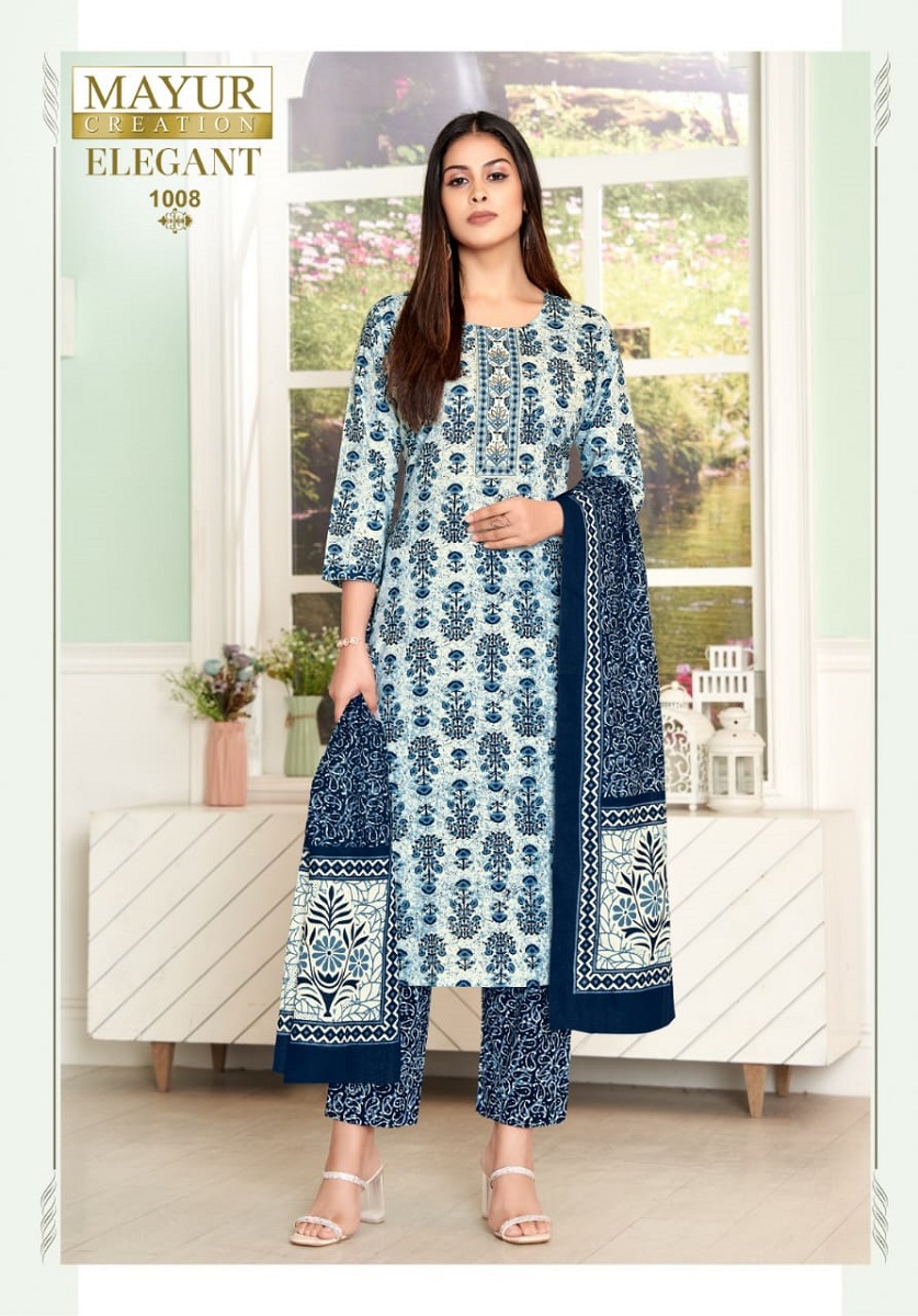 Mayur Elegant Vol 1 Cotton Dress Material Collection