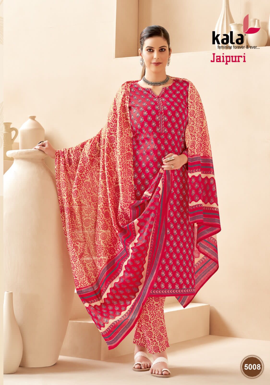 Kala Jaipuri Vol 3 Printed Cotton Dress Material Collection
