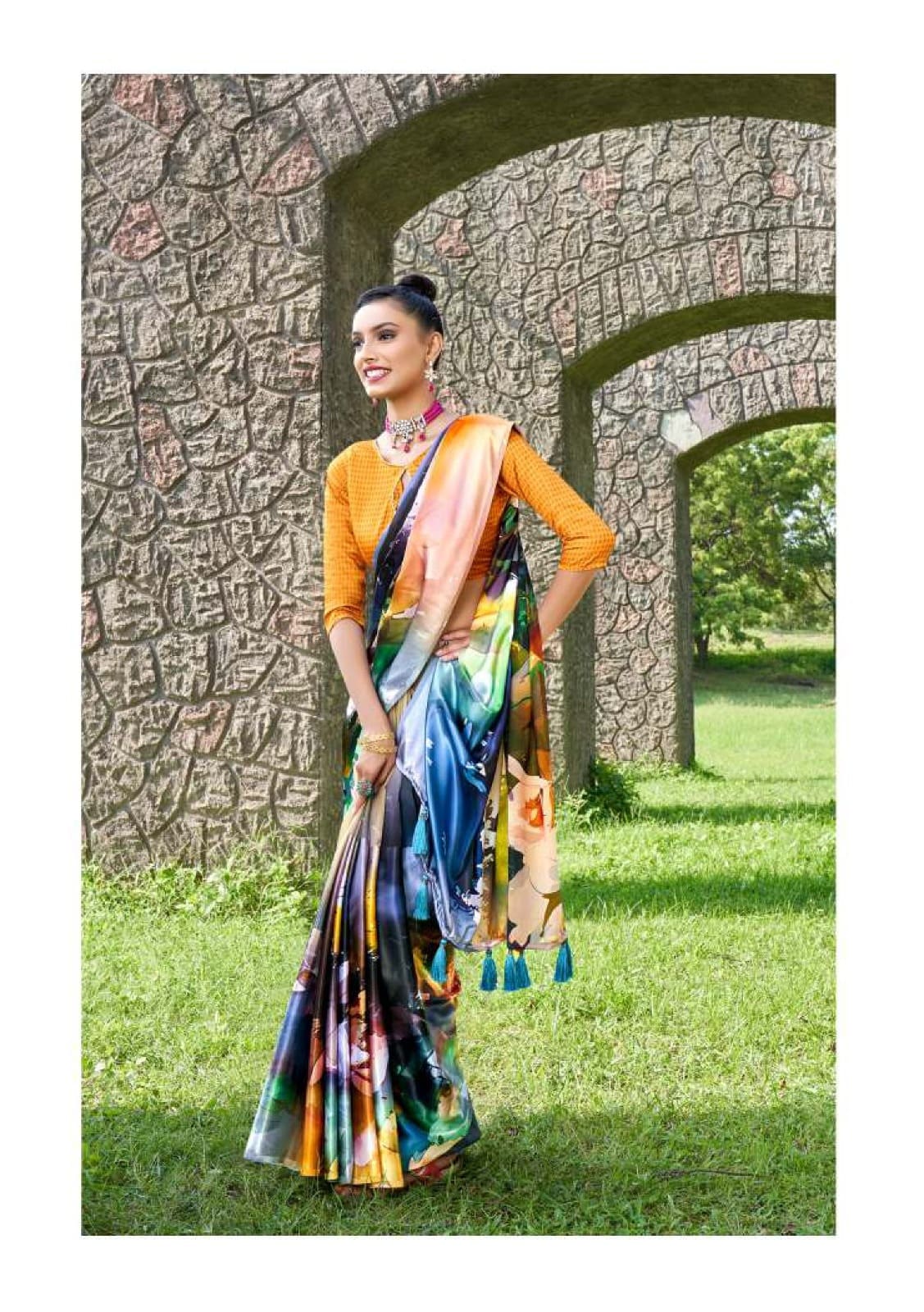 Buy Sumshy Cotton Fancy Saree Online Wholesale Catalog 2023 - Eclothing