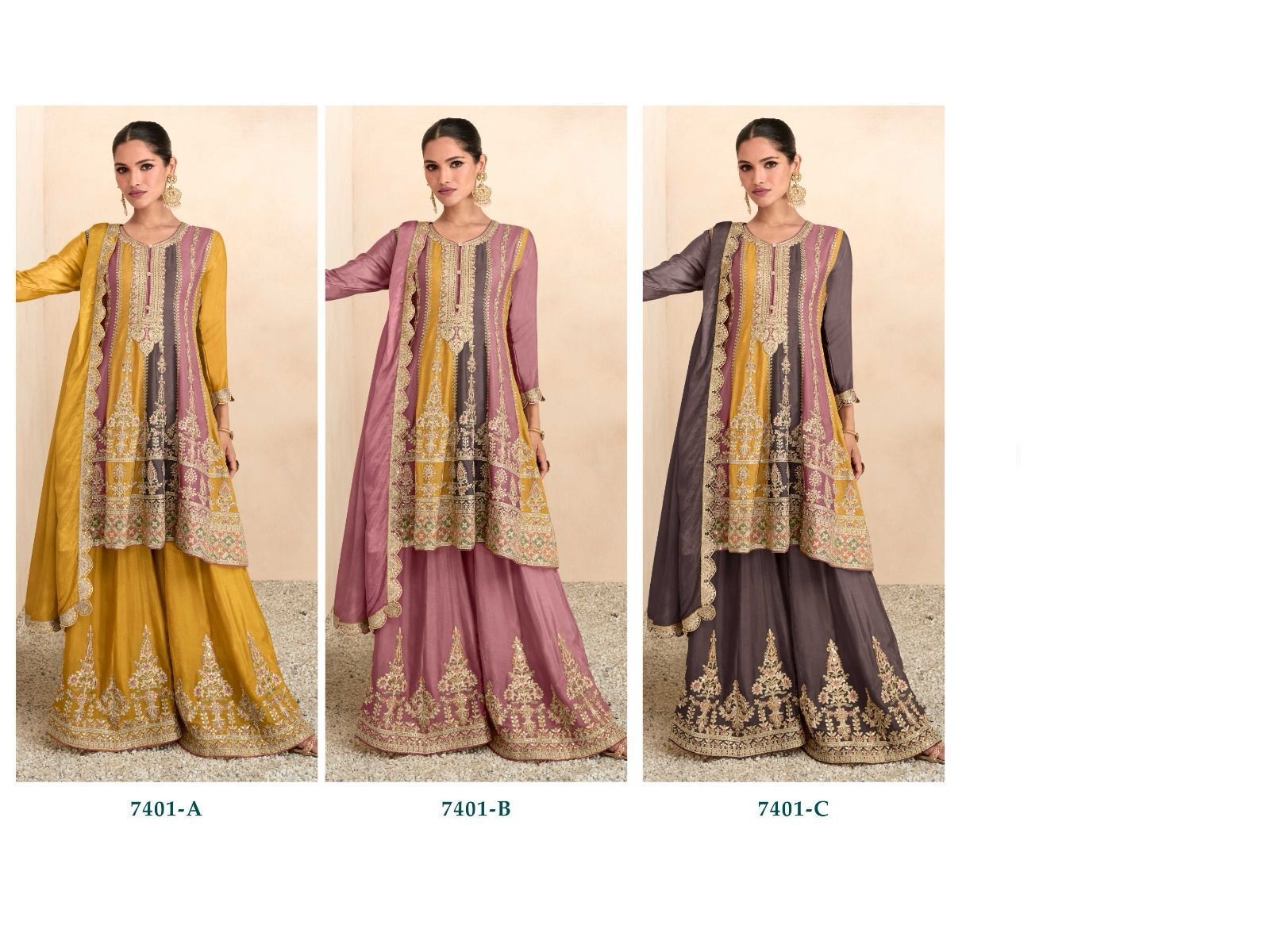 Preet 7401 Colours Designer Salwar Kameez Collection