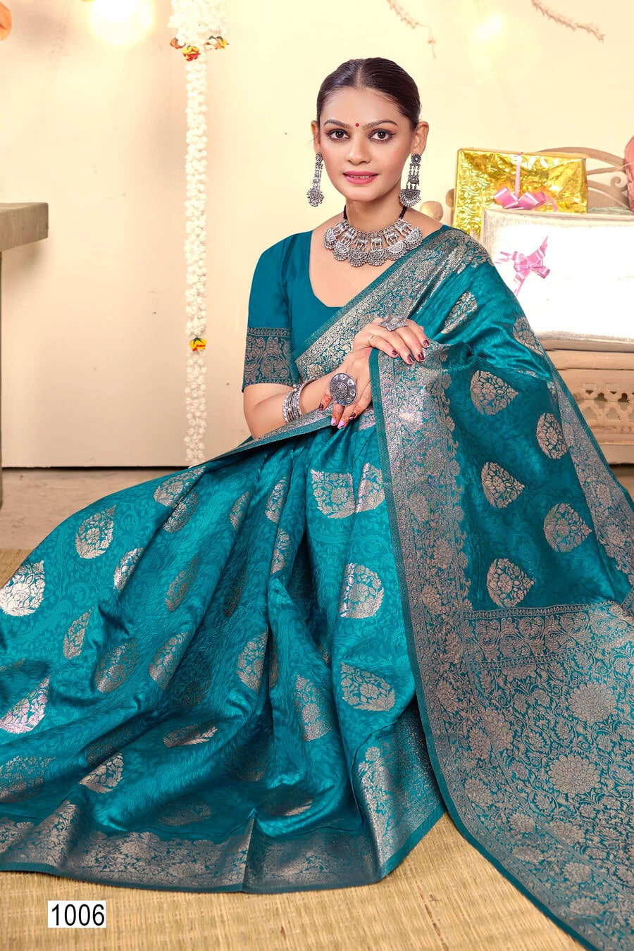Saroj Riti Riwaaz Vol 13 Soft Banarasi Silk Saree Collection