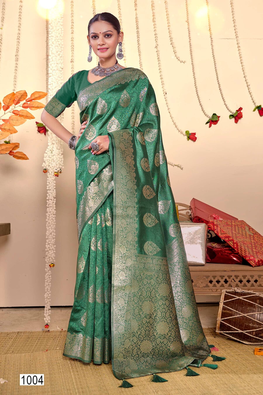 Saroj Riti Riwaaz Vol 13 Soft Banarasi Silk Saree Collection