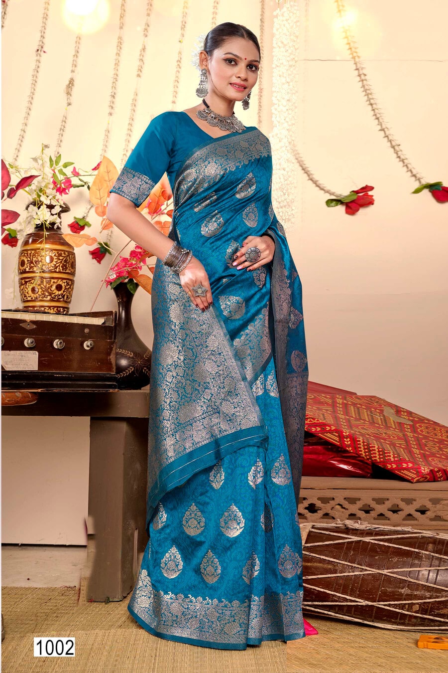 Saroj Riti Riwaaz Vol 13 Soft Banarasi Silk Saree Collection