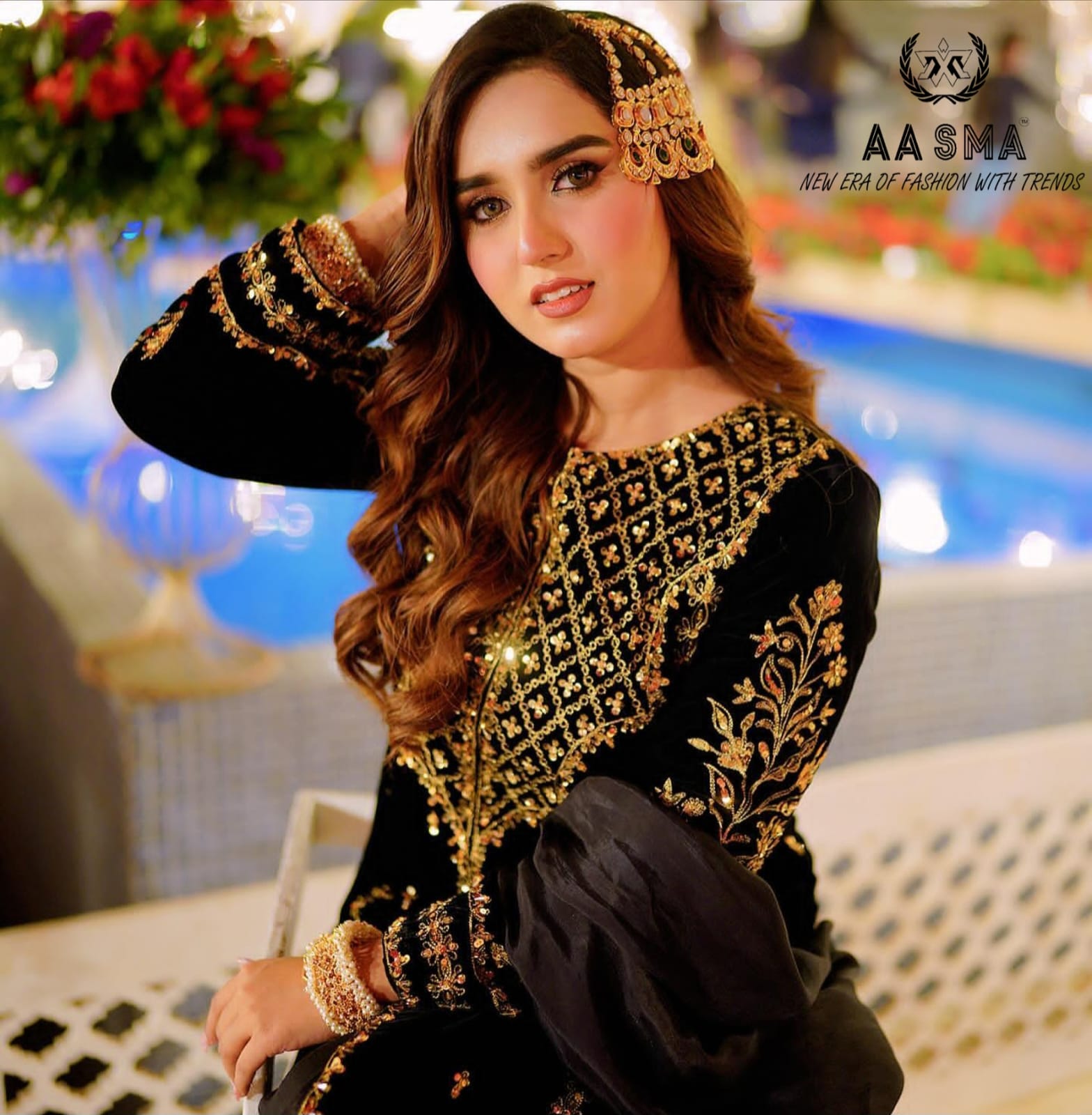 Aasma 204 Designer Pakistani Salwar Suits Collection