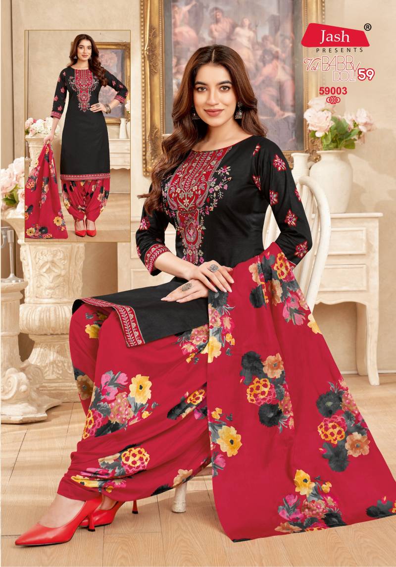 Jash Baby Doll Vol 59 Soft Cotton Dress Material Collection