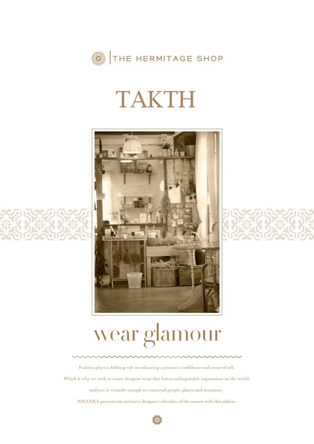 Hermitage Takth Embroidered Dress Material Collection