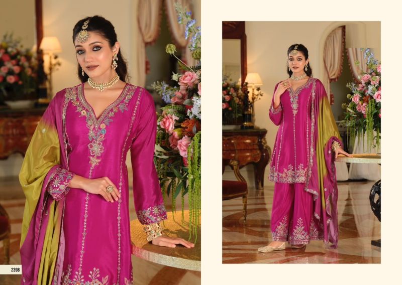 Kalista 2398 And 2400 Embroidered Salwar Kameez Collection